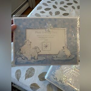 Buroyne photo greeting cards set of 26+lined envelopes holds photo 4 x 6 sealed